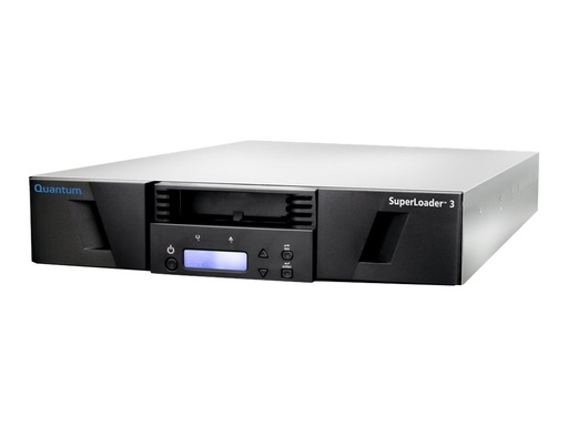 [E7-LLYAE-YE] Quantum SuperLoader 3 with (Model C) drive(s) - Tape Autoloader - 48 TB / 120 TB - Steckplätze: 8 - LTO Ultrium (6 TB / 15 TB)