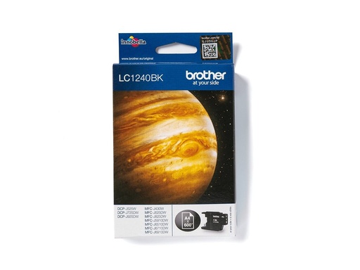 [LC1240BK] Brother LC1240BK - Schwarz - original - Tintenpatrone