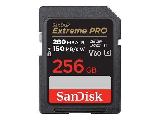 [SDSDXEP-256G-GN4IN] SanDisk Extreme Pro - Flash-Speicherkarte - 256