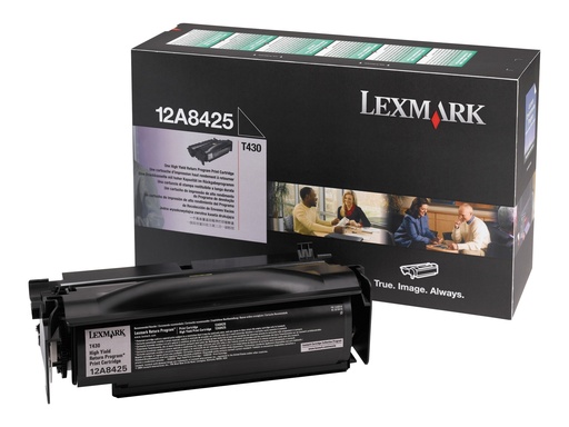 [12A8425] Lexmark Schwarz - original - Tonerpatrone LRP