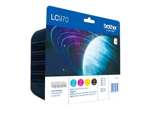 [LC970VALBPDR] Brother Original LC970VALBP Druckerpatrone - Multipack 1 - Original - Tintenpatrone