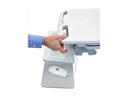 [SV44-12C1-C] Ergotron Cart with LCD Arm, SLA Powered, 2 Tall Drawers - Wagen (nur Laden)