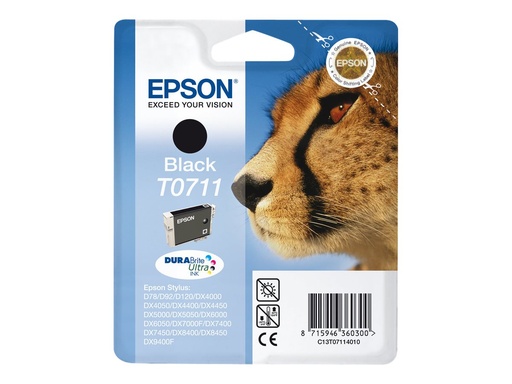 [C13T07114012] Epson T0711 - Schwarz - original - Tintenpatrone
