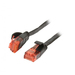 [S216185V2] Synergy 21 Patchkabel RJ45 CAT6 250Mhz schwarz UTP U/UTP PVC Flach - Kabel - Netzwerk