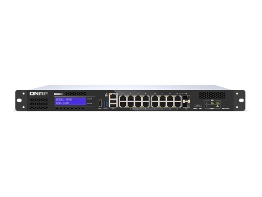 [QGD-1600-8G] QNAP QGD-1600 - Switch - Smart - 4 x 10/100/1000 (PoE++)