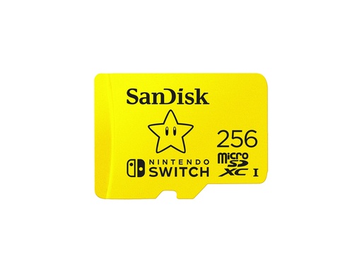 [SDSQXAO-256G-GNCZN] SanDisk Nintendo Switch SDXC - Extended Capacity SD (MicroSDHC)