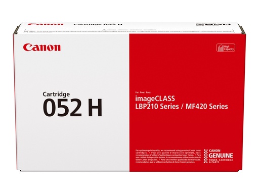 [2200C002] Canon 052 H - Mit hoher Kapazität - Schwarz
