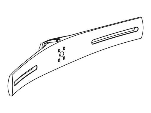[60-409-200] Ergotron DS100 Crossbar - Befestigungskit (Querstange für zwei Monitore)