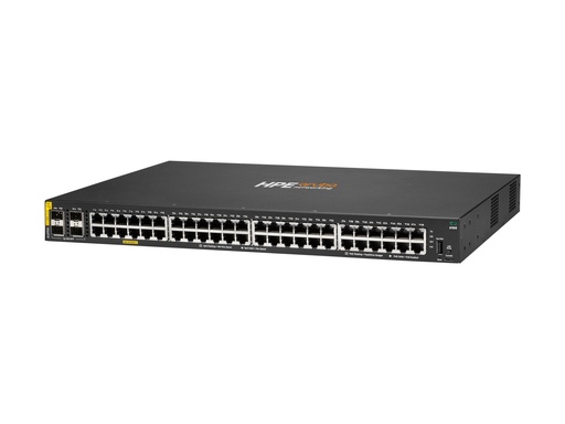 [JL675A#ABB] HPE 6100 48G Class4 PoE 4SFP+ 370W Switch - Switch - 0,1 Gbps