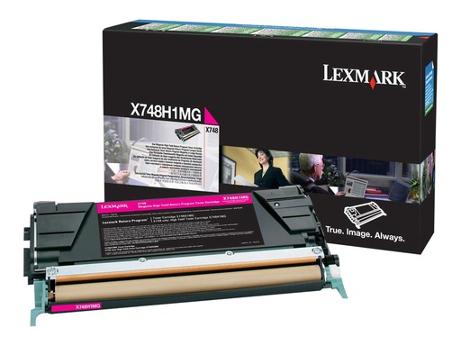 [X748H1MG] Lexmark Hohe Ergiebigkeit - Magenta - original