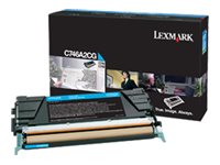 [C746A2CG] Lexmark Cyan - original - Tonerpatrone LCCP