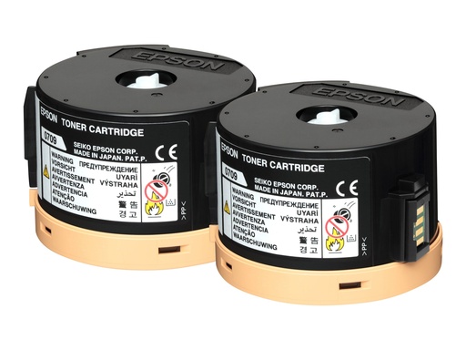 [C13S050710] Epson 0710 - 2er-Pack - mit hoher Kapazität