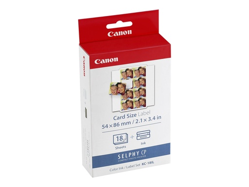 [7740A001] Canon KC-18IL - Druckpatrone Papiersatz - Foto-Papier
