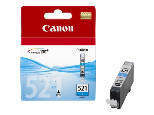 [2934B001] Canon CLI-521C - 9 ml - Cyan - original - Tintenbehälter