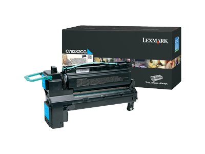 [C792X2CG] Lexmark Besonders hohe Ergiebigkeit - Cyan