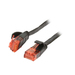 [S216187V2] Synergy 21 Patchkabel RJ45 Cat6 250Mhz schwarz UTP U/UTP PVC Flach - Kabel - Netzwerk