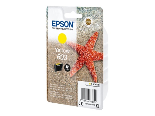 [C13T03U44010] Epson 603 - 2.4 ml - Gelb - original - Blisterverpackung