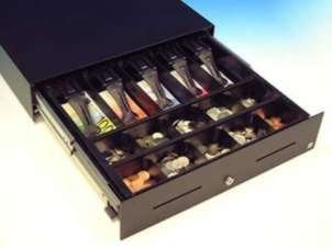 [SL3000-0020] APG CostPlus Slimline 3000 - Kassenlade Frontöffnung 5 Scheinfächer 8 Münzfaecher