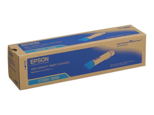 [C13S050658] Epson Mit hoher Kapazität - Cyan - original