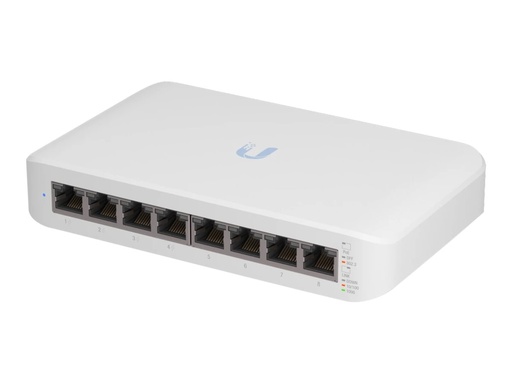 [USW-LITE-8-POE-EU] Ubiquiti UniFi Switch Lite 8 PoE - Managed - L2 - Gigabit Ethernet (10/100/1000) - Power over Ethernet (PoE) - Wandmontage