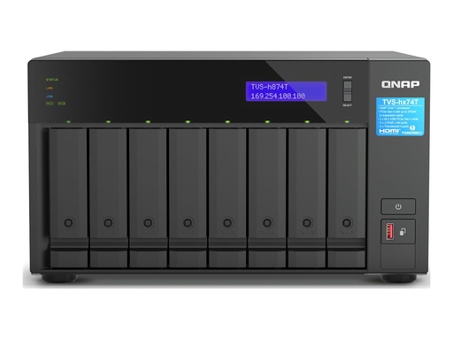 [TVS-H874T-I7-32G] QNAP TVS-h874T - NAS-Server - 8 Schächte - SATA
