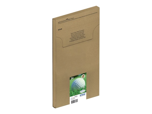 [C13T34664510] Epson DURABrite Ink Multipack 4-clr 34 EasyMail