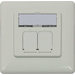 [S216359] Synergy 21 Keystone Modulträger UP Dosen für 2xTP-Modul Reinweiss designfähig UAE