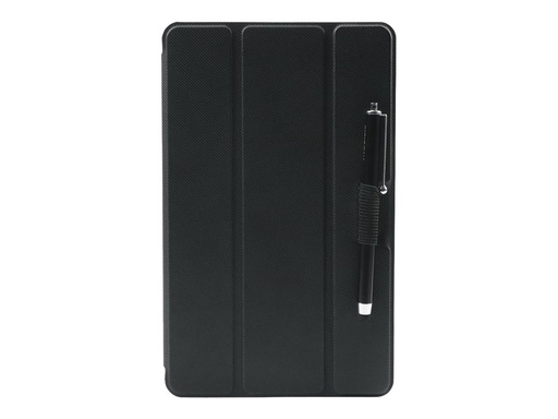[060004] Mobilis EDGE - Flip-Hülle für Tablet - Schwarz, durchsichtig - für Lenovo Tab M10 FHD Plus (2nd Gen)