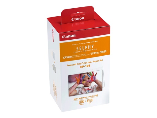 [8568B001] Canon RP-108 - Farbbandkassetten- und Papier-Kit