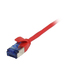 [S217345V2] Synergy 21 Kabel Patch-RJ45 U/FTP 500Mhz CAT6*rot* slimline rund d - Kabel - Netzwerk