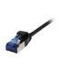[S217316V2] Synergy 21 Kabel Patch-RJ45 U/FTP 500Mhz CAT6*schwarz* slimline rund d - Kabel - Netzwerk