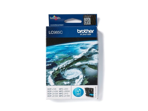 [LC985CBP] Brother LC985CBP - Cyan - original - Blisterverpackung