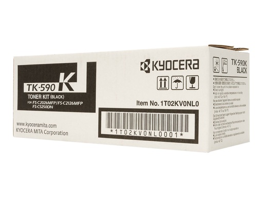 [1T02KV0NL0] Kyocera TK 590K - Schwarz - original - Tonerpatrone