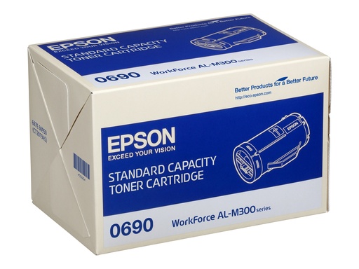 [C13S050690] Epson Schwarz - original - Tonerpatrone - für