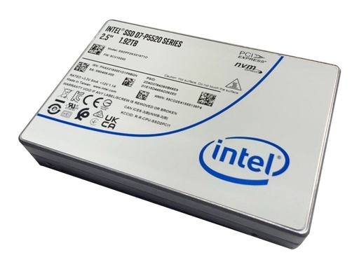 [4XB7A76779] Lenovo Intel P5520 - SSD - Read Intensive - verschlüsselt - 15.36 TB - Hot-Swap - 3.5" (8.9 cm)