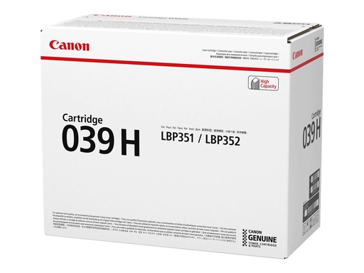 [0288C001] Canon 039 H - Schwarz - original - Tonerpatrone