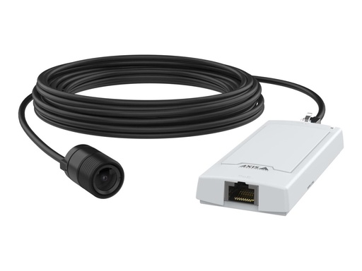 [02857-021] Axis P12 Series P1245 Mk II - Netzwerk-Überwachungskamera - Innenbereich - Farbe - 1920 x 1080 - 1080p - M12-Anschluss - feste Irisblende - feste Brennweite - Audio - LAN 10/100 - H.264B, H.264M, H.264H, H.265, MJPEG, MPEG-4 Part 10, AVC, MPEG-H Part 2, HEVC - PoE Plus Class 2 - TAA-konform (Packung mit 10)