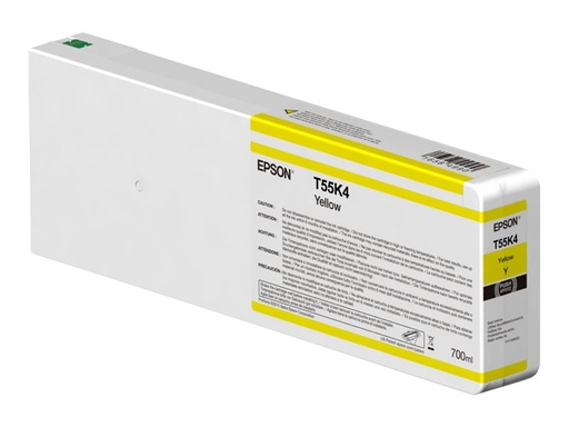 [C13T55K400] Epson T55K4 - 700 ml - Gelb - original - Tintenpatrone