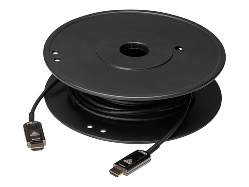 [VE781030] ATEN VanCryst VE781030 - HDMI-Kabel - HDMI männlich zu HDMI männlich - 30 m - Hybrid Kupfer/Kohlefaser - Schwarz - 4K Unterstützung, Active Optical Cable (AOC)