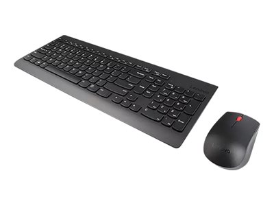 [4X30M39472] Lenovo Essential Wireless Combo - Tastatur-und-Maus-Set - kabellos - 2.4 GHz - Deutsch - für S510; ThinkCentre M700; M71X; M810; M910; ThinkPad L470; T470; X1 Carbon (5th Gen)