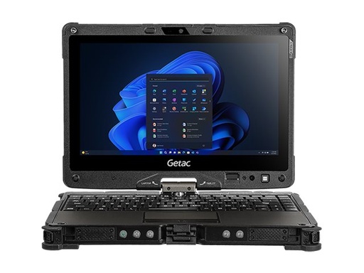 [VSE16YTLB4XA] GETAC V110 G7 - Robust - Konvertierbar - Intel Core i7 1255U / 1.7 GHz - Win 11 Pro - Intel Iris Xe Grafik - 16 GB RAM - 512 GB SSD NVMe - 29.5 cm (11.6")