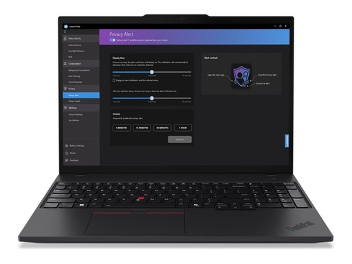 [21MN00BJGE] Lenovo ThinkPad T16 Gen 3 21MN - 180°-Scharnierdesign - Intel Core Ultra 5 125U / 1.3 GHz - Win 11 Pro - Intel Graphics - 16 GB RAM - 512 GB SSD TCG Opal Encryption 2, NVMe - 40.6 cm (16")