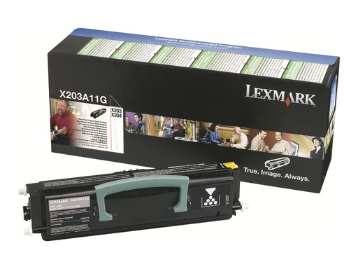 [X203A11G] Lexmark Schwarz - original - Tonerpatrone LCCP