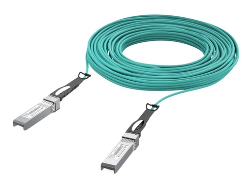 [UACC-AOC-SFP10-30M] Ubiquiti 10GBase-AOC direct attach cable - SFP+ zu SFP+ - 30 m - 3 mm - Glasfaser - Active Optical Cable (AOC)