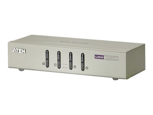 [CS74U-AT] ATEN CS74U - KVM-/Audio-Switch - 4 x KVM/Audio