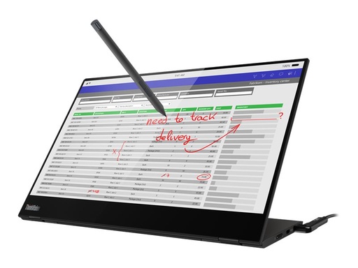 [62A3UAT1WL] Lenovo ThinkVision M14t - LED-Monitor - 35.6 cm (14")