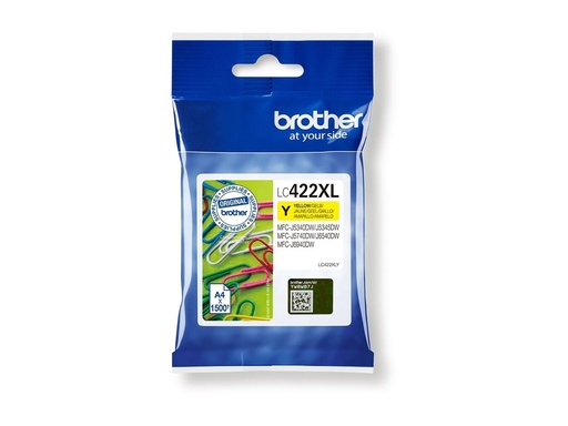 [LC422XLY] Brother LC422XLY - Hohe Ergiebigkeit - Gelb