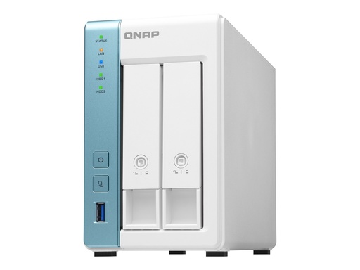 [TS-231P3-4G] QNAP TS-231P3 - NAS-Server - 2 Schächte - SATA