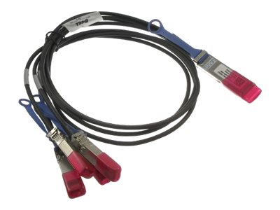 [470-ABQF] Dell 100GbE Passive Direct Attach Breakout Cable