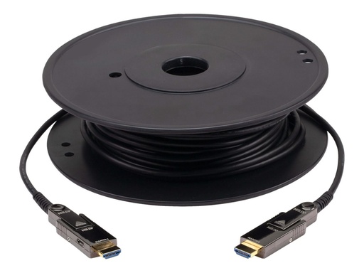[VE7833A] ATEN VanCryst VE7833A - High Speed - HDMI-Kabel - HDMI, 19 pin micro HDMI Type D männlich zu HDMI, 19 pin micro HDMI Type D männlich - 30 m - Hybrid Kupfer/Kohlefaser - Active Optical Cable (AOC)
